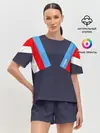Женская пижама с шортами / Стиль 90 х