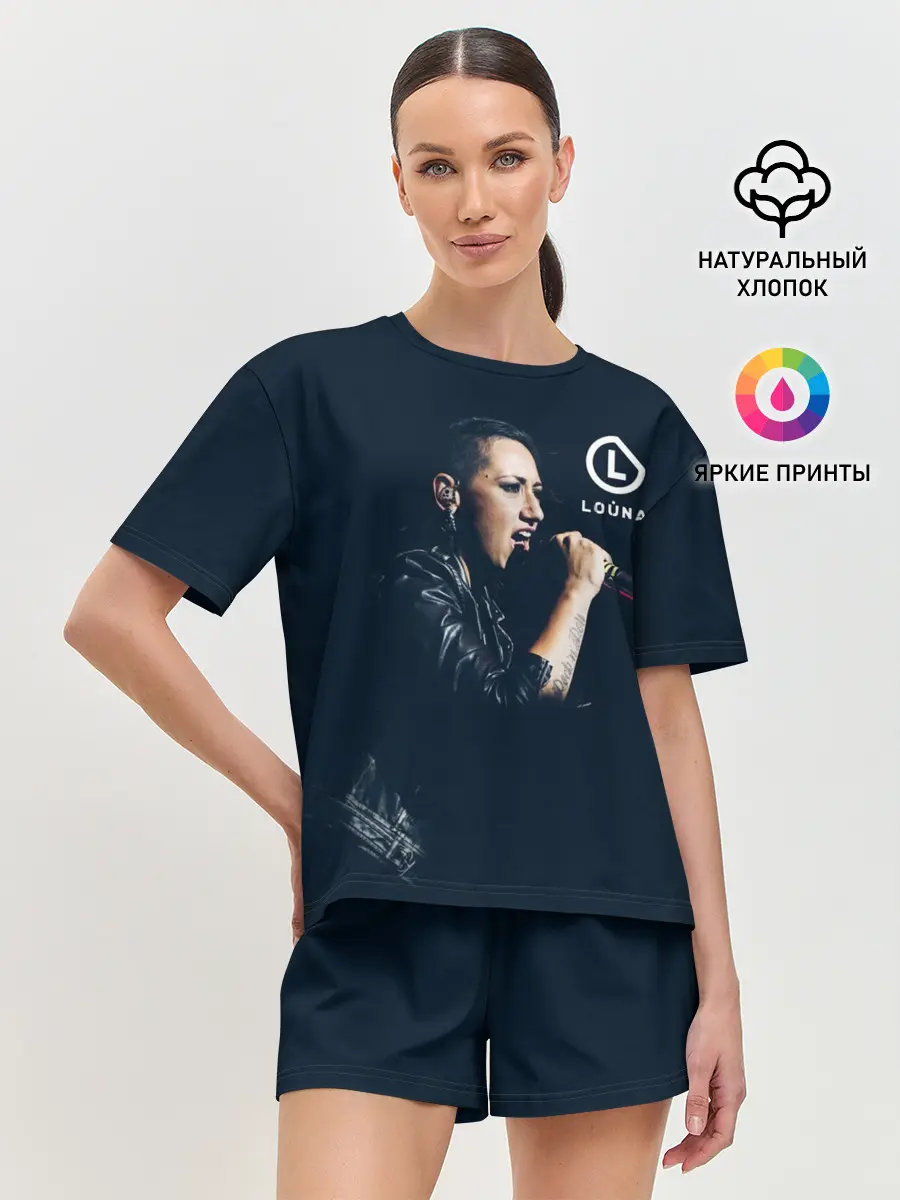 Женская пижама с шортами / Louna