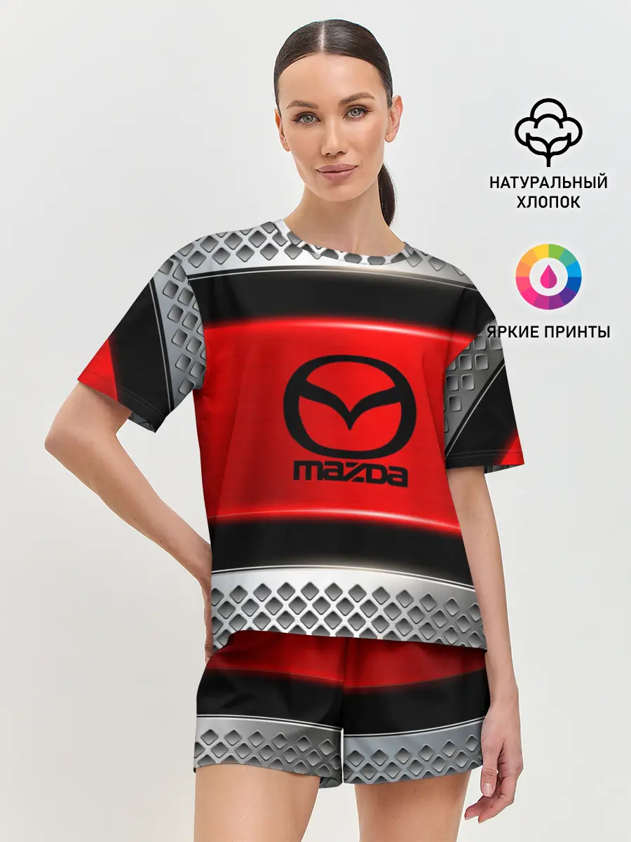 Женская пижама с шортами / MAZDA