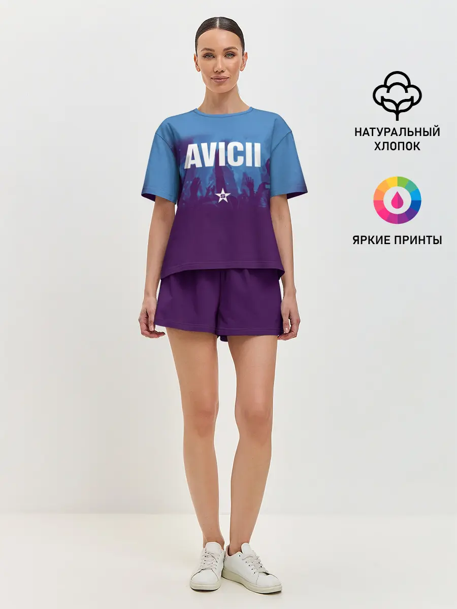 Женская пижама с шортами / Avicii