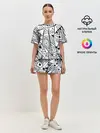 Женская пижама с шортами / Boho Style 2