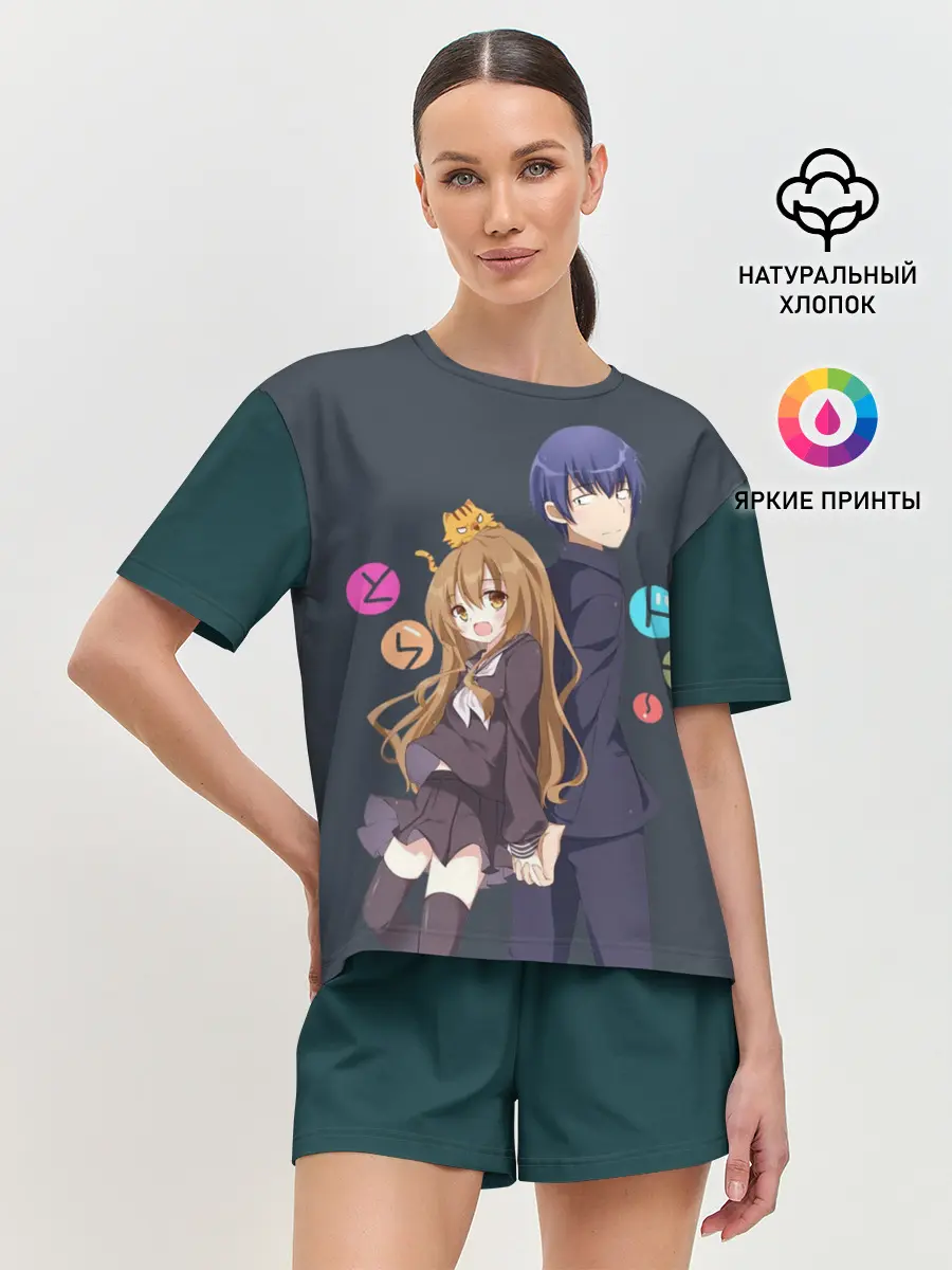 Женская пижама с шортами / Toradora