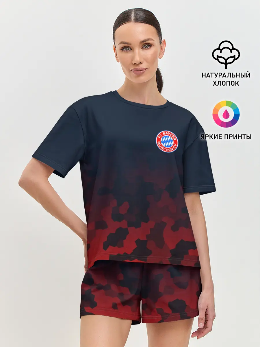 Женская пижама с шортами / BAYERN MUNCHEN SPORT