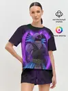 Женская пижама с шортами / Raven