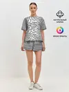 Женская пижама с шортами / White