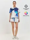 Женская пижама с шортами / Космос