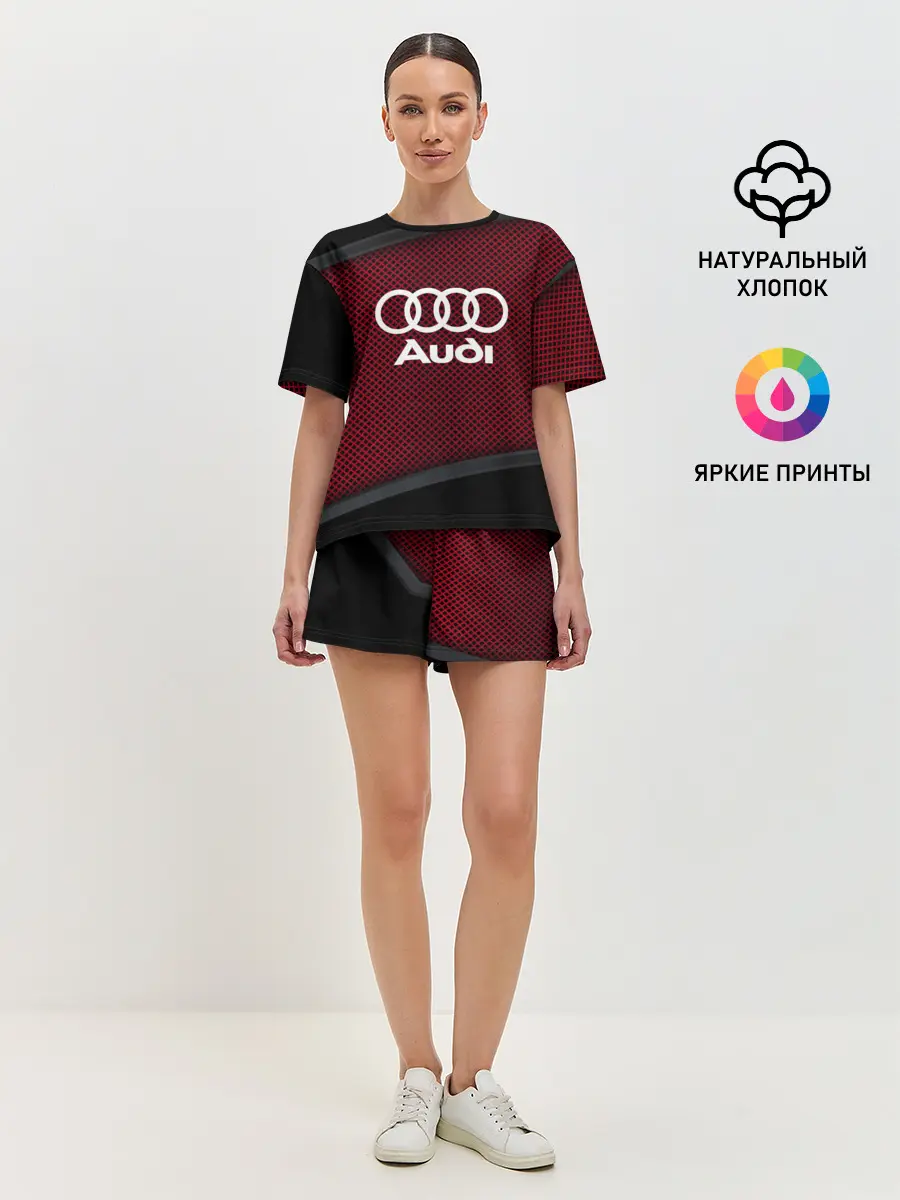 Женская пижама с шортами / AUDI SPORT