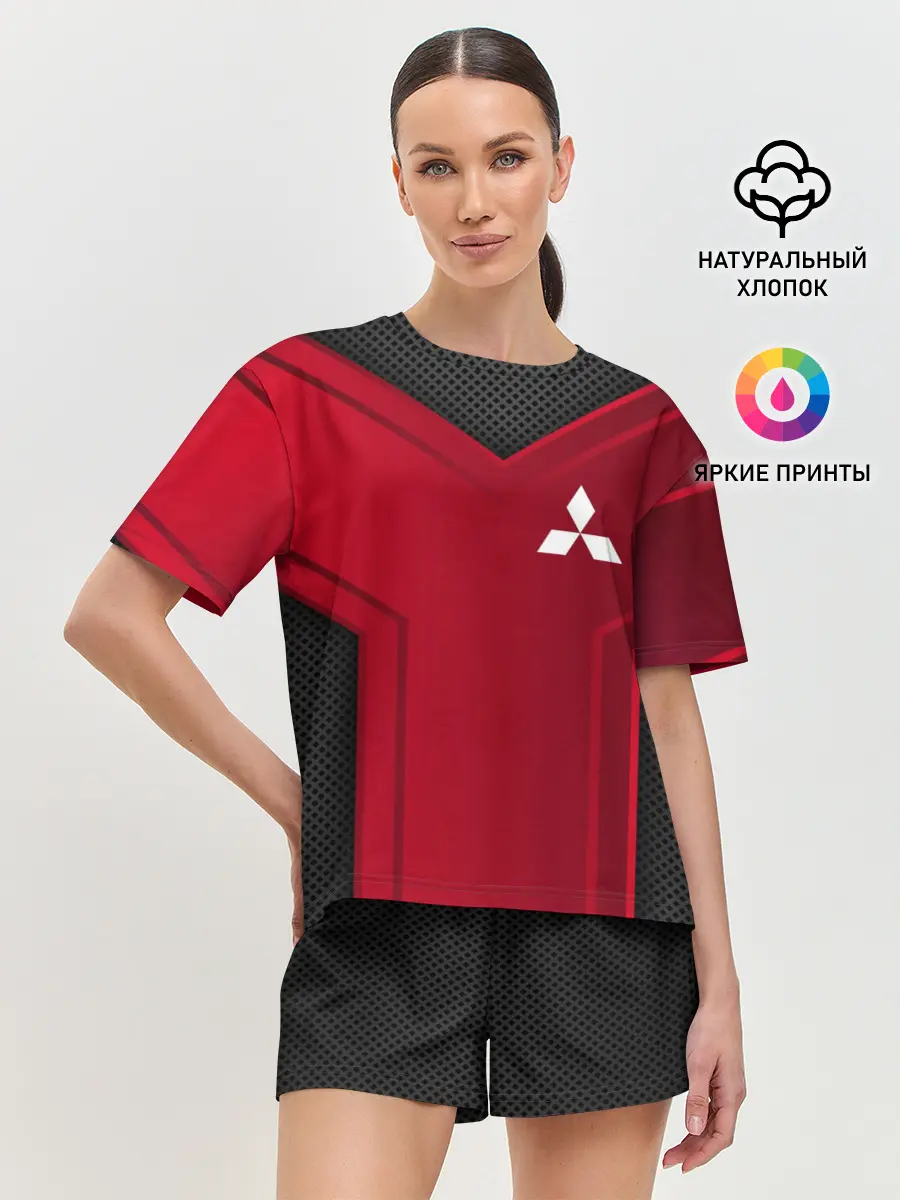 Женская пижама с шортами / mitsubishi sport
