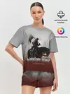 Женская пижама с шортами / Рыцарь на коне