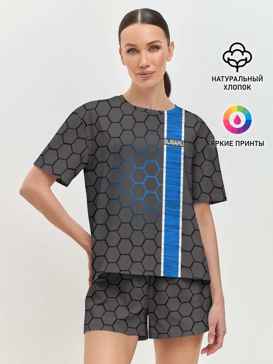 Женская пижама с шортами / Subaru