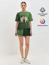 Женская пижама с шортами / Бостоон
