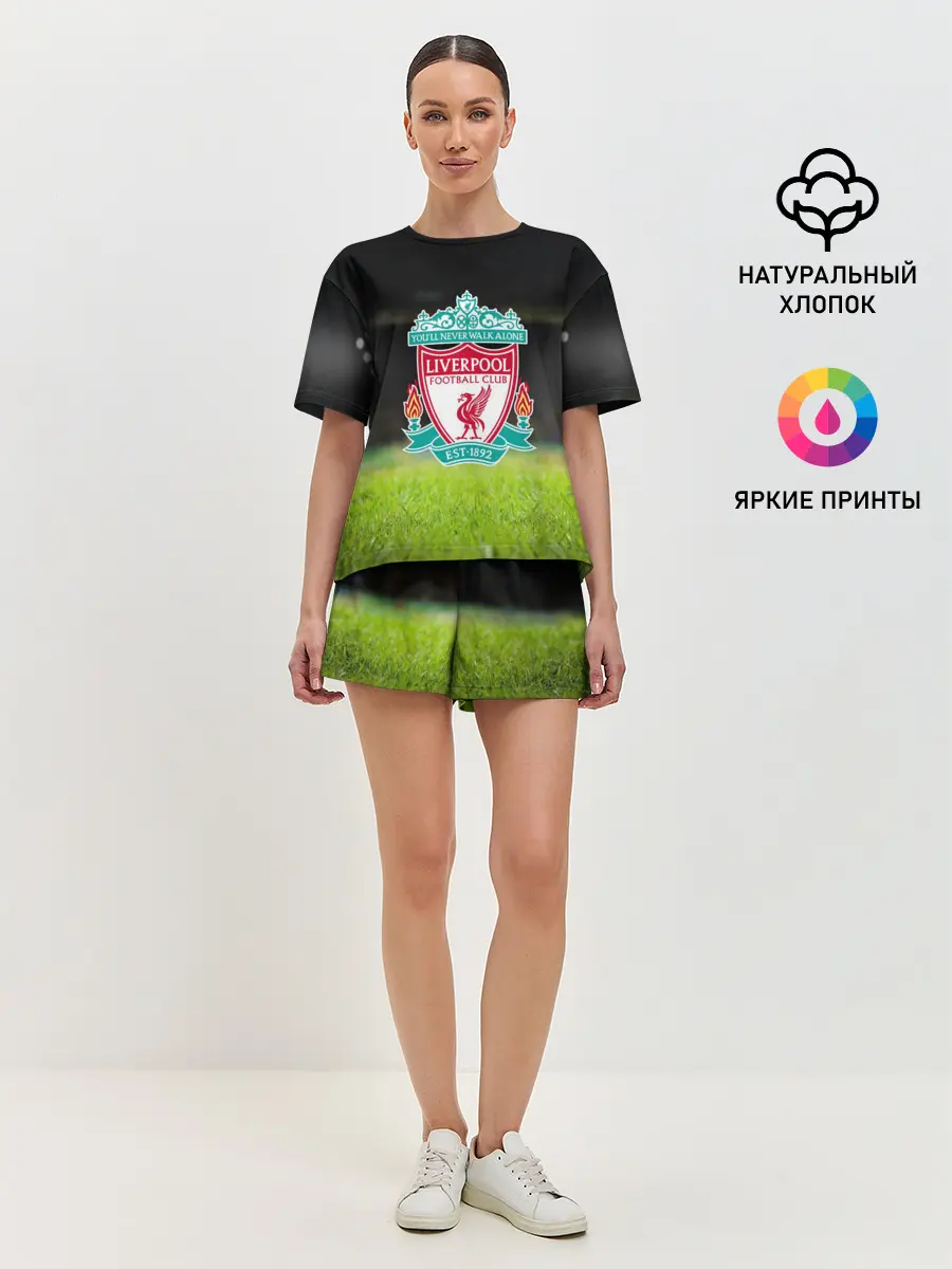 Женская пижама с шортами / LIVERPOOL