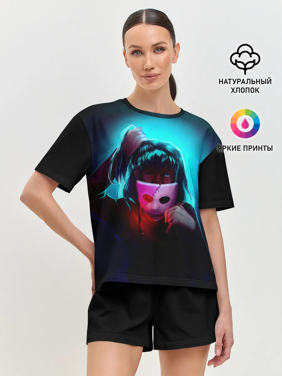 Женская пижама с шортами / Sally Face