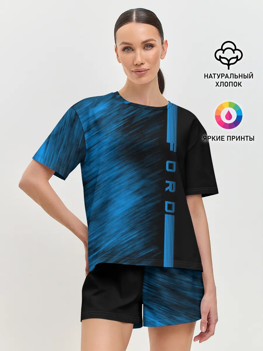Женская пижама с шортами / Ford