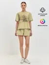 Женская пижама с шортами / Старая карта