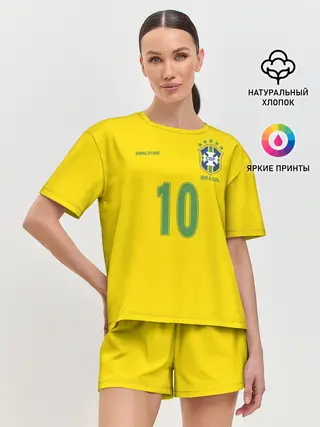 Женская пижама с шортами / Роналдиньо