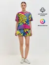Женская пижама с шортами / Тропики fashion