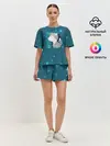 Женская пижама с шортами / Wolf