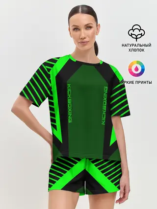 Женская пижама с шортами / Kickboxing