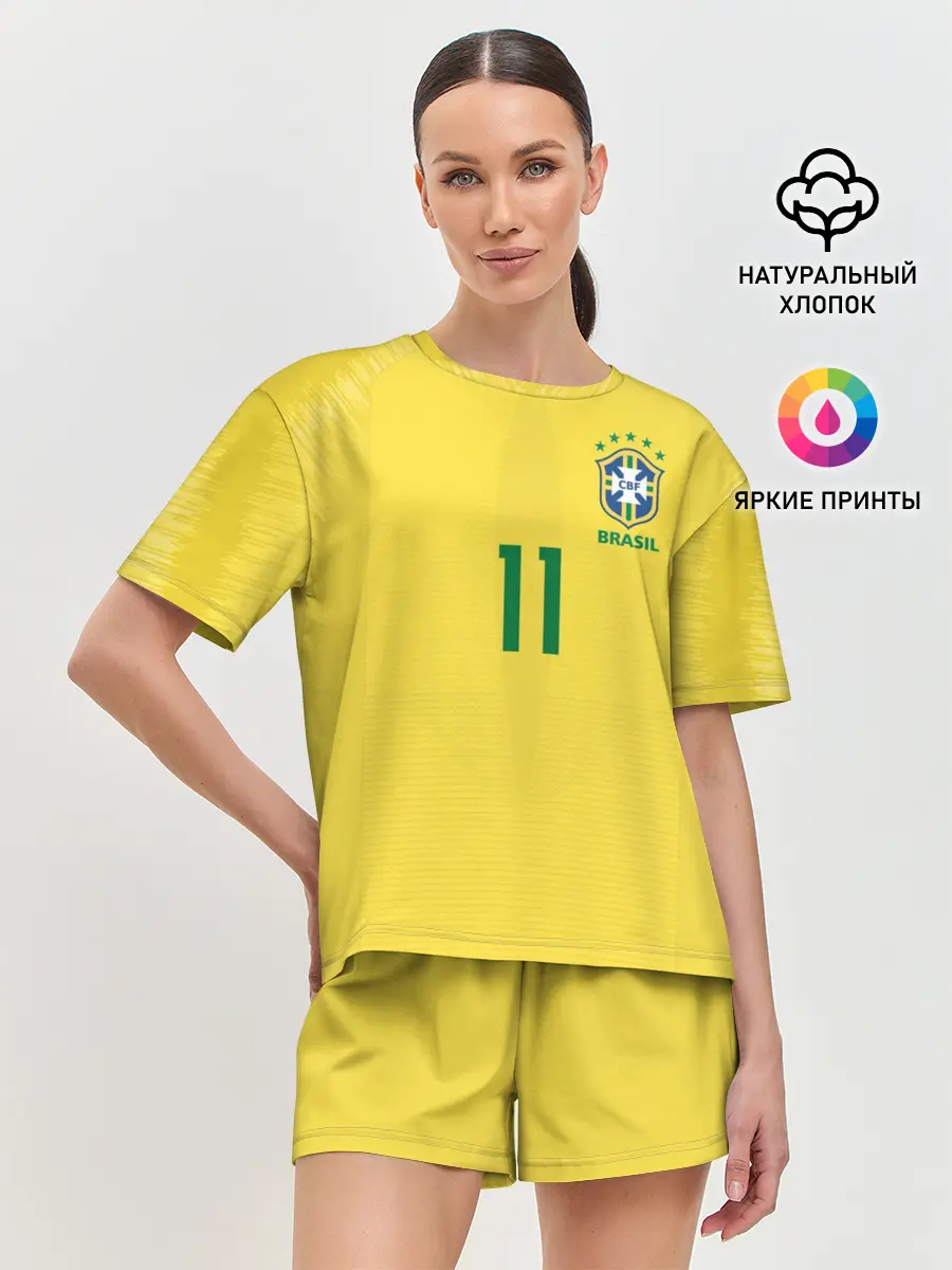 Женская пижама с шортами / Coutinho home WC 2018