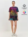 Женская пижама с шортами / Floral Design 3
