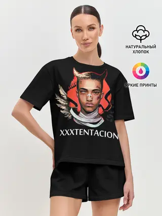 Женская пижама с шортами / XXXtentacion