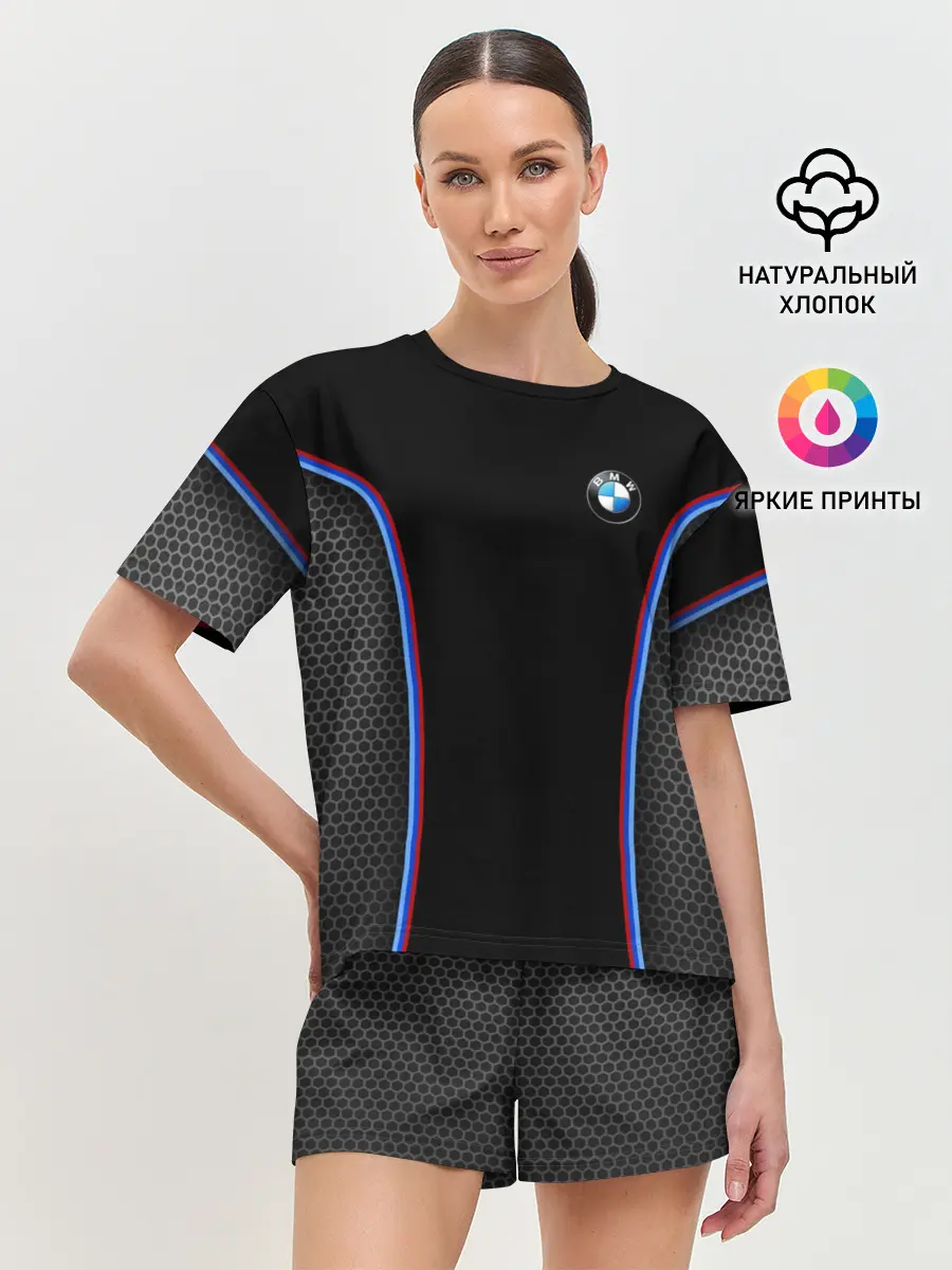 Женская пижама с шортами / BMW Sport