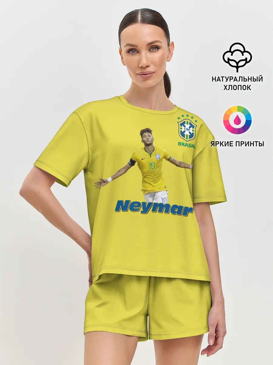 Женская пижама с шортами / Неймар