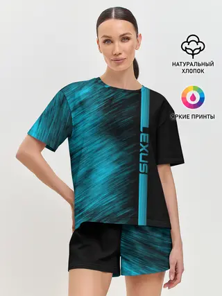 Женская пижама с шортами / Lexus