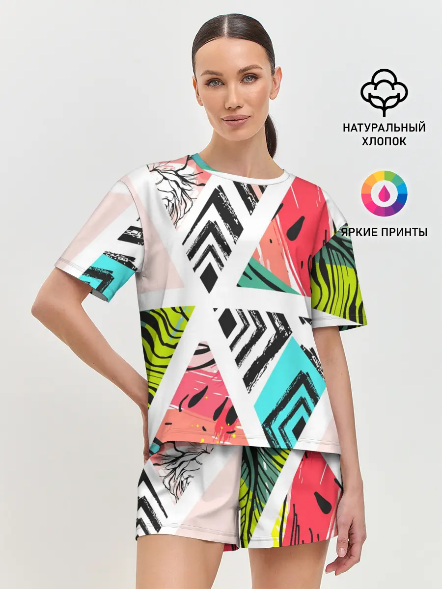 Женская пижама с шортами / Summer