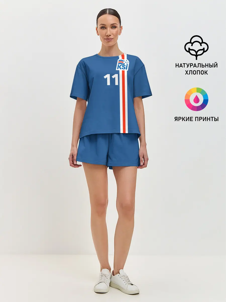 Женская пижама с шортами / KSI 11 A.FINNBOGASSON