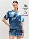 Женская пижама с шортами / God of WAR