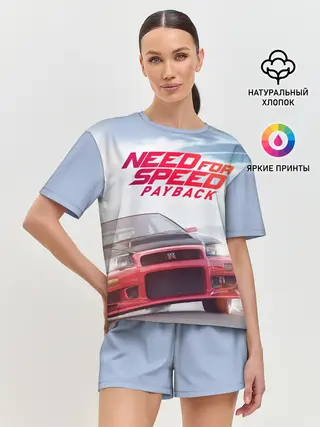 Женская пижама с шортами / Need for Speed: Payback