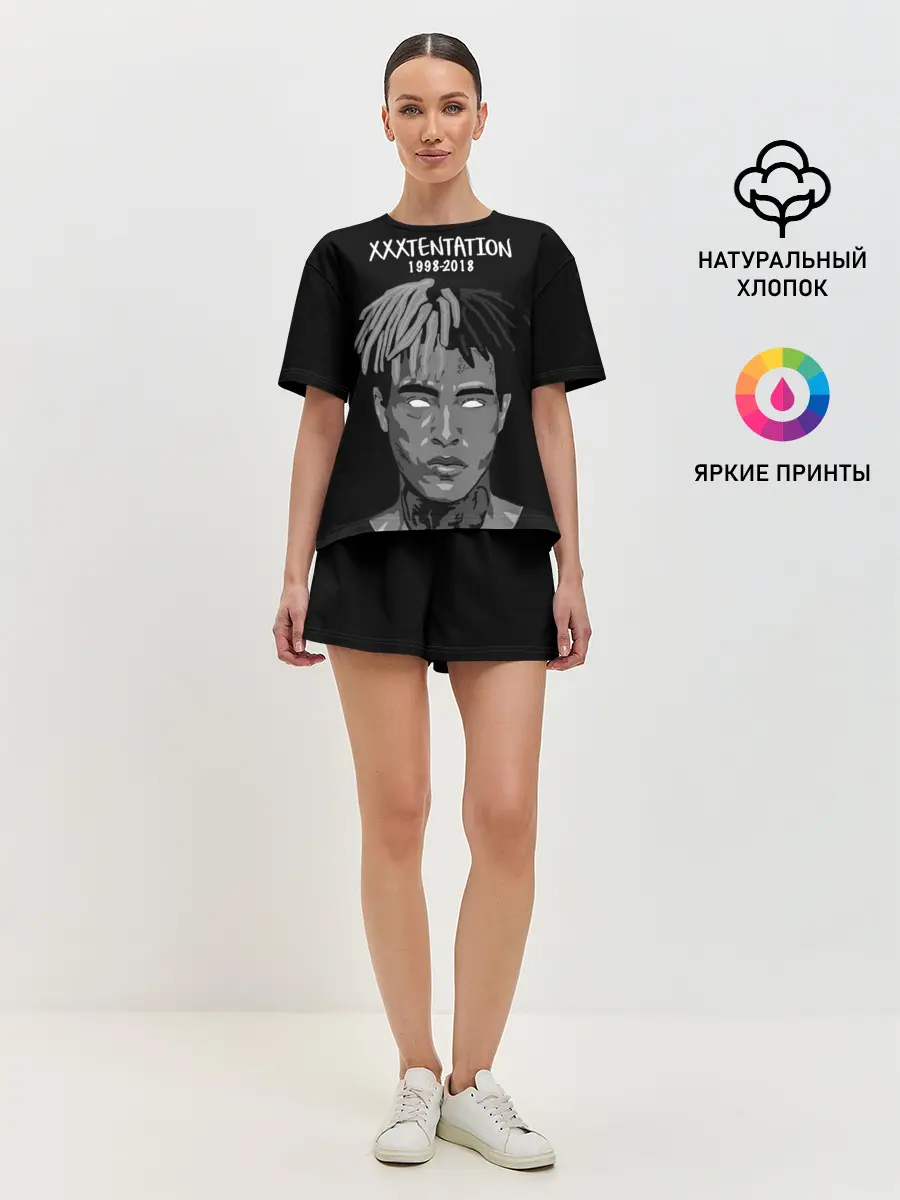Женская пижама с шортами / Xxxtentation RIP