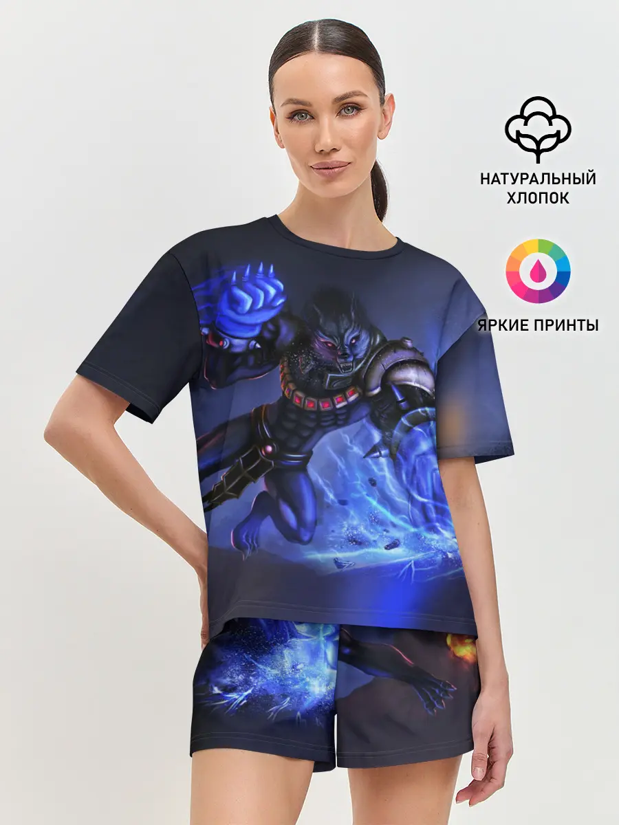 Женская пижама с шортами / Варвик