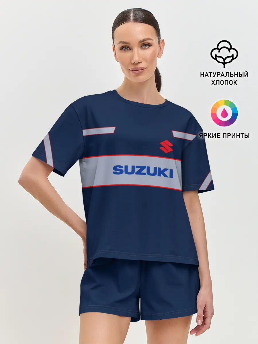 Женская пижама с шортами / Suzuki