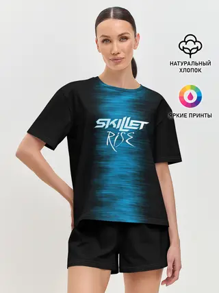Женская пижама с шортами / Skillet Rise
