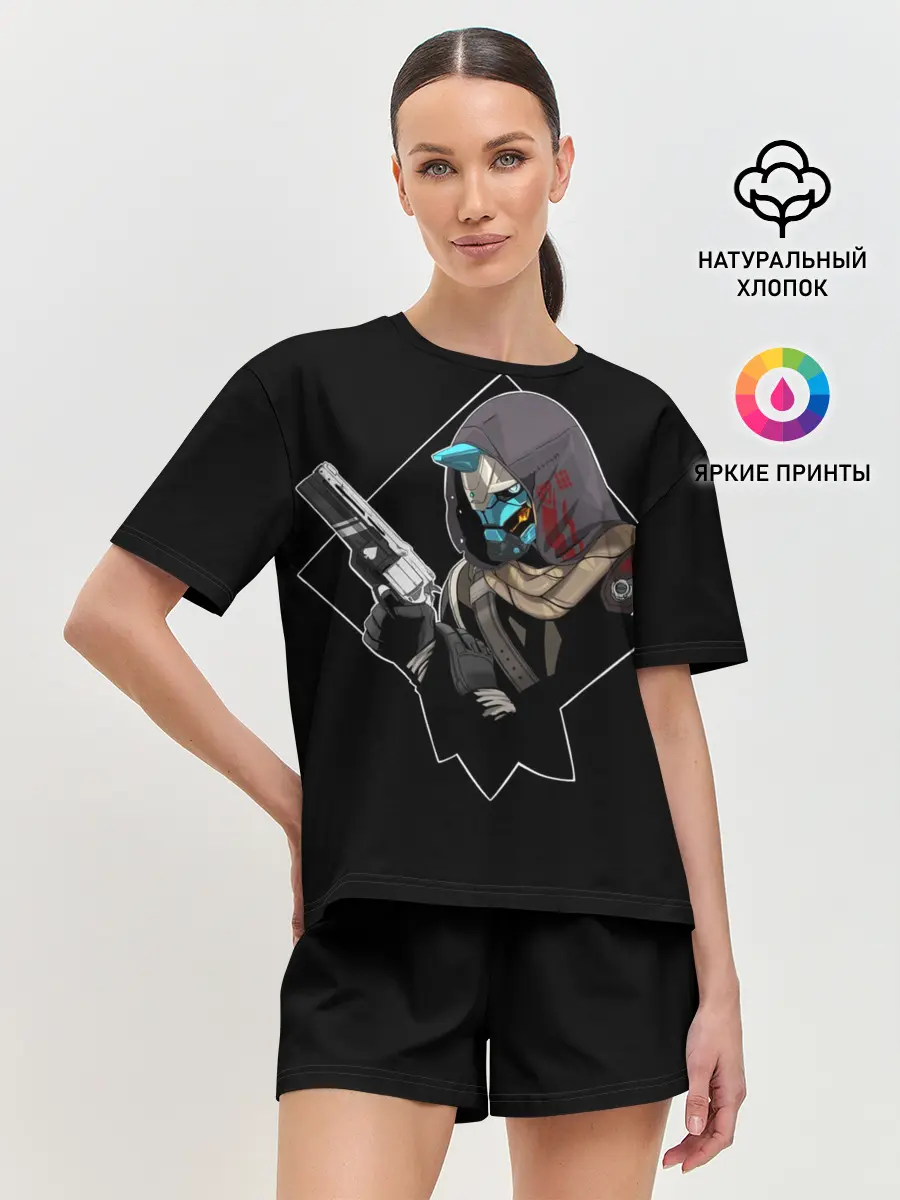 Женская пижама с шортами / Cayde-6