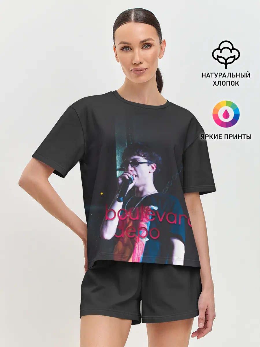 Женская пижама с шортами / Depo Boulevard
