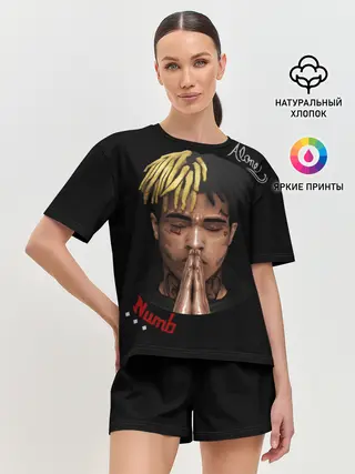 Женская пижама с шортами / XXXtentacion