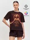 Женская пижама с шортами / Dota 2 Lina