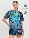 Женская пижама с шортами / CYBERPUNK 2077