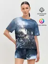 Женская пижама с шортами / Фростпанк