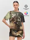 Женская пижама с шортами / Бог войны