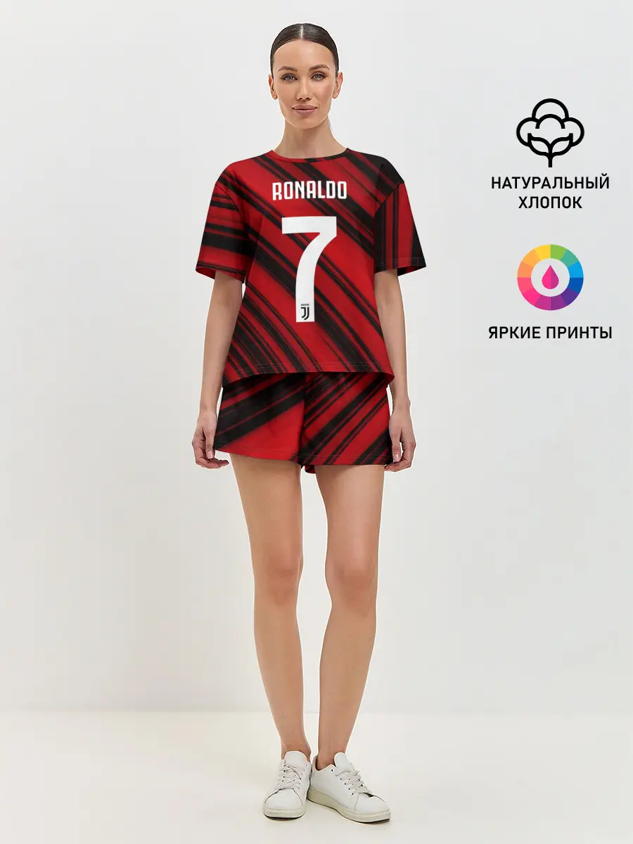 Женская пижама с шортами / RONALDO JUVE SPORT