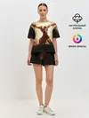 Женская пижама с шортами / God of War
