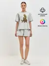 Женская пижама с шортами / Ленивец и Черепаха