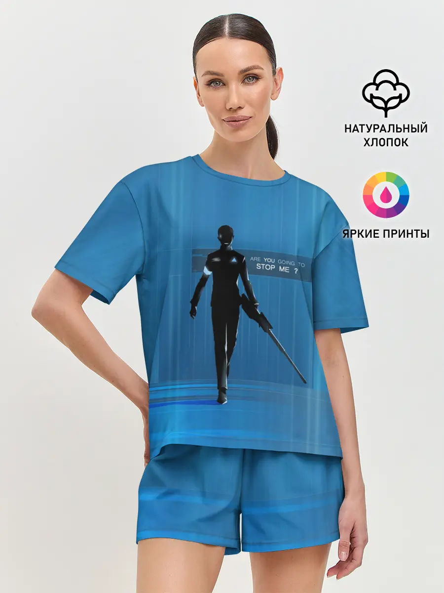 Женская пижама с шортами / Detroit: Become Human