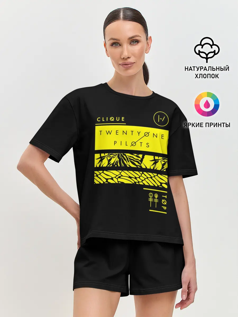 Женская пижама с шортами / Jumpsuit