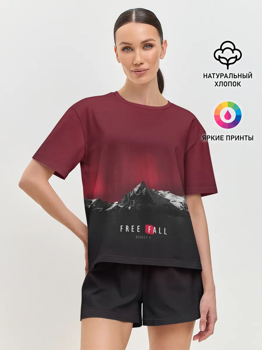 Женская пижама с шортами / Free fall